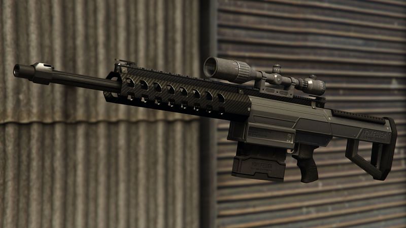 The Heavy Sniper Mk II is insanely good (Image via GTA Wiki)